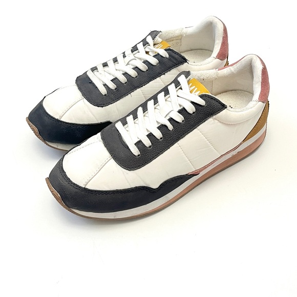 Madewell League Sneakers in Washed Nubuck and Suede Women’s Size 8.5 - Picture 10 of 10